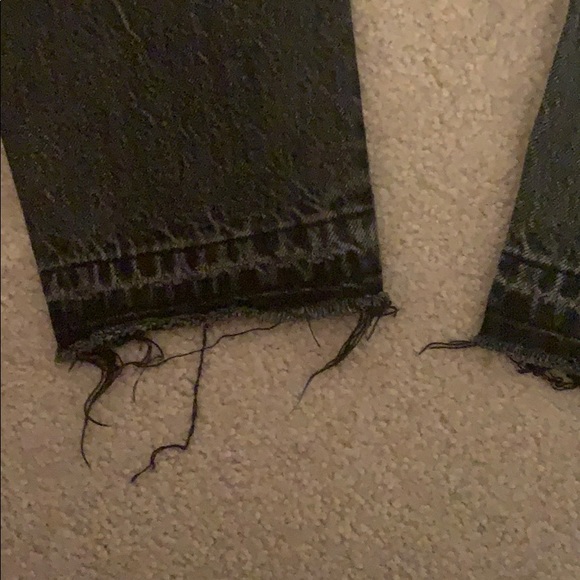 dark grey/faded black levi jeans - Picture 5 of 5